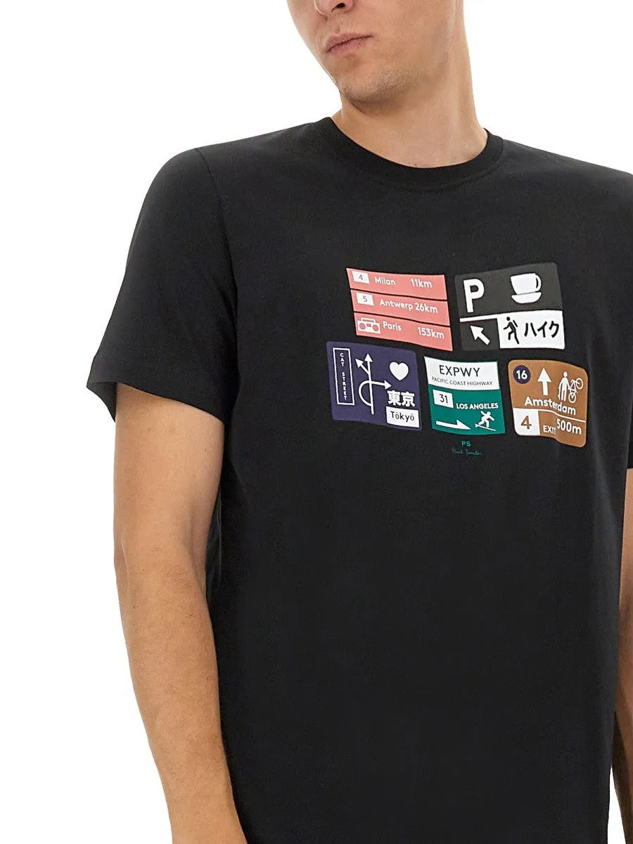 PS BY PAUL SMITH REGULAR FIT T-SHIRT sold by Siebentaschen product image thumbnail 4