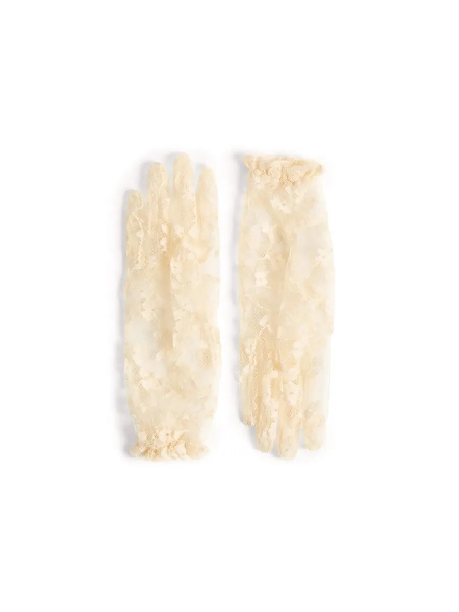 Valentino Garavani GLOVES WITH RUFFLES sold by Siebentaschen product image thumbnail 2