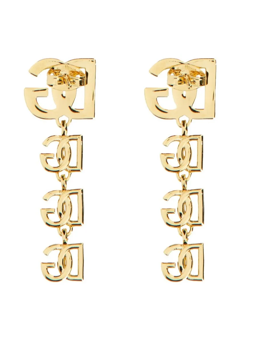 Dolce & Gabbana DG LOGO LONG EARRINGS sold by Siebentaschen product image thumbnail 2