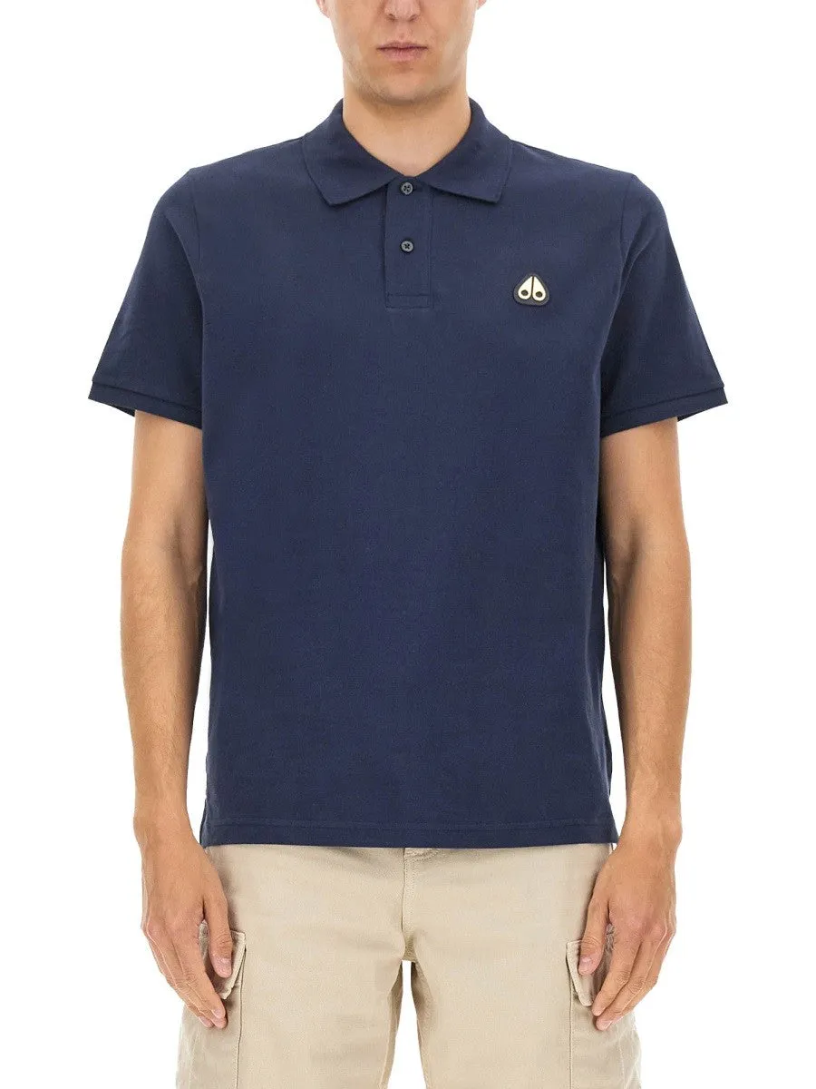 MOOSE KNUCKLES "EVERETT GOLD" POLO SHIRT sold by Siebentaschen