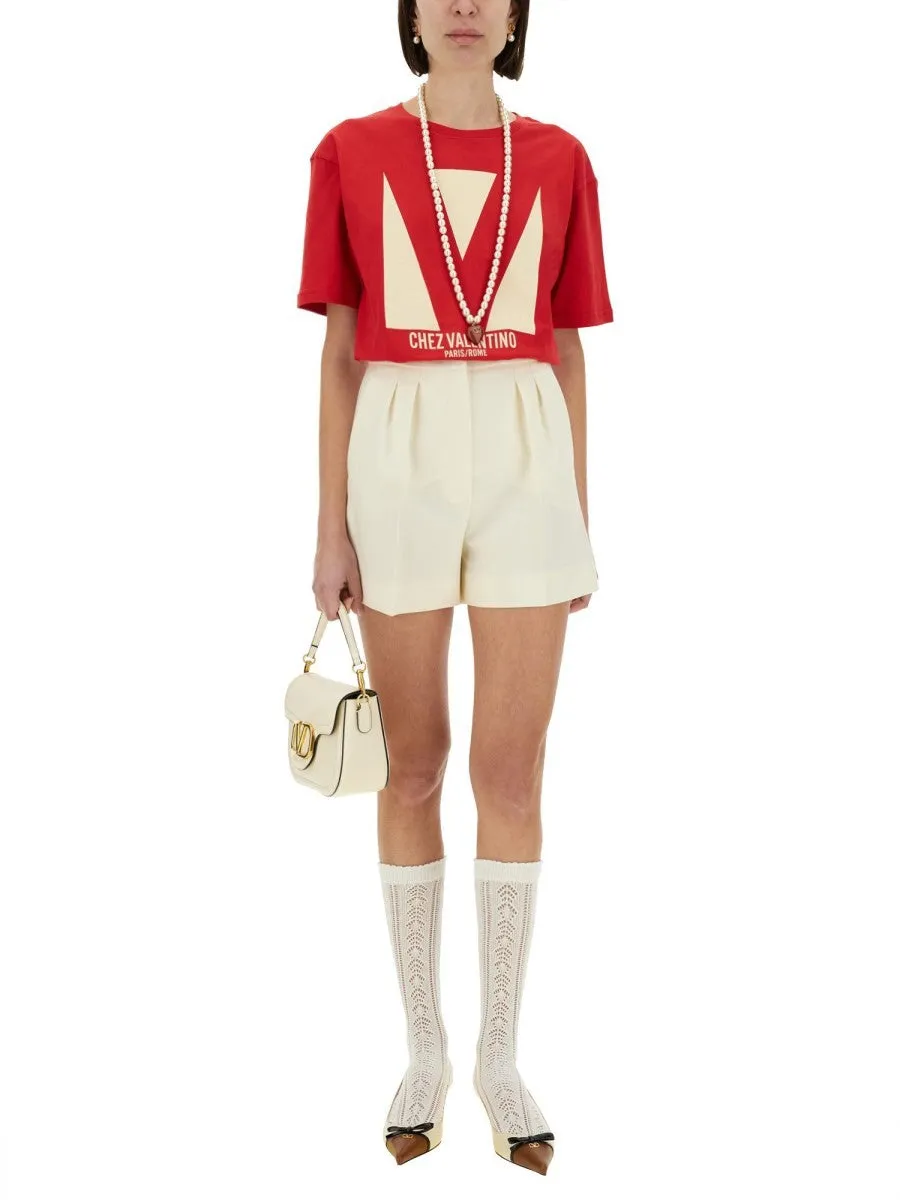 Valentino "CHEZ VALENTINO" PRINT T-SHIRT sold by Siebentaschen product image thumbnail 2