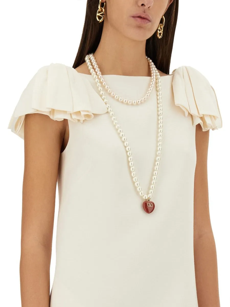 Valentino CREPE COUTURE SHORT DRESS sold by Siebentaschen product image thumbnail 4