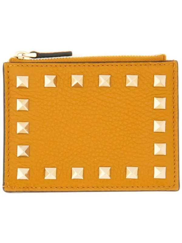 Valentino Garavani "ROCKSTUD" WALLET sold by Siebentaschen
