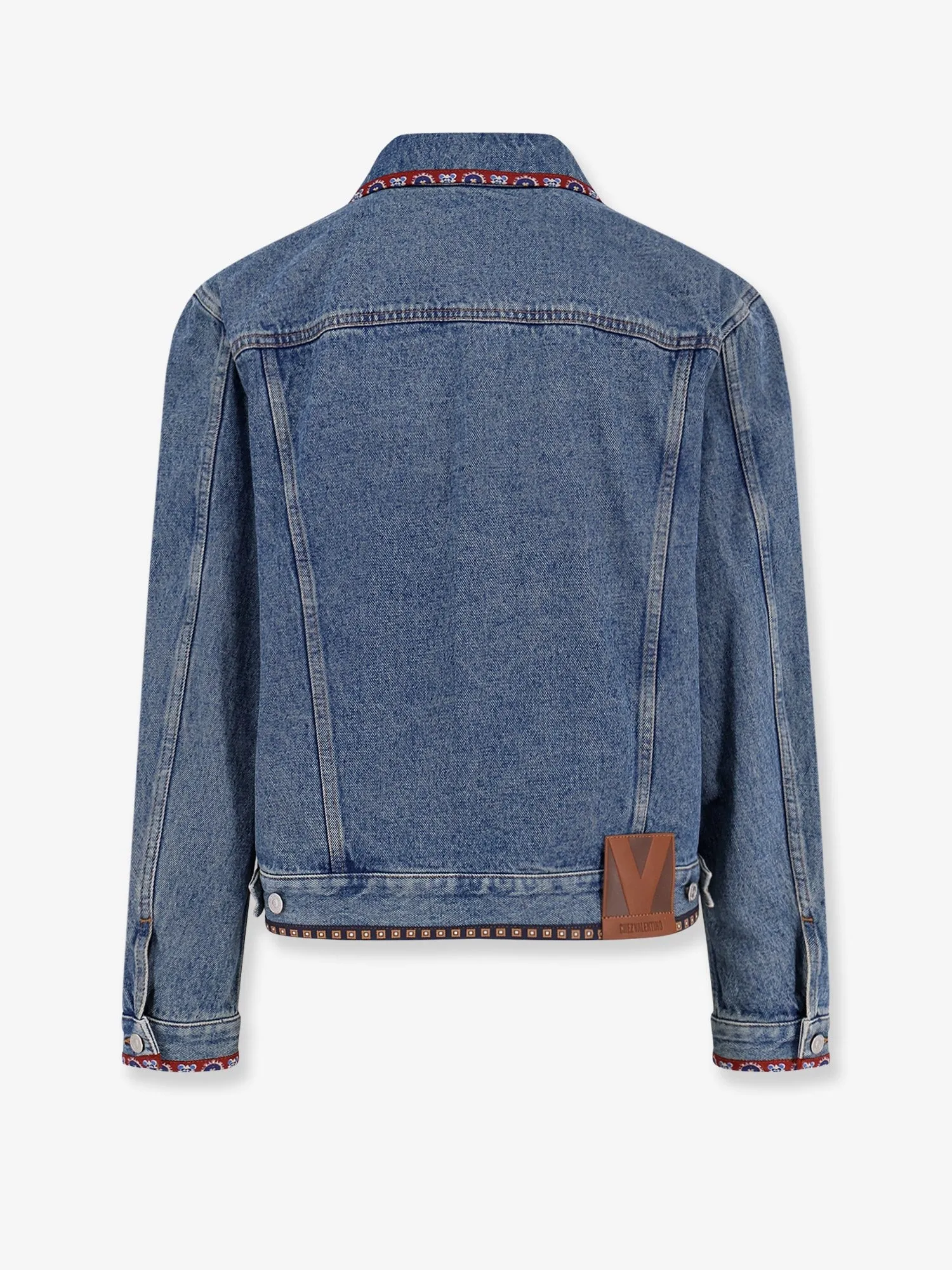 Valentino Denim jacket with multicolor embroidery sold by Siebentaschen product image thumbnail 4