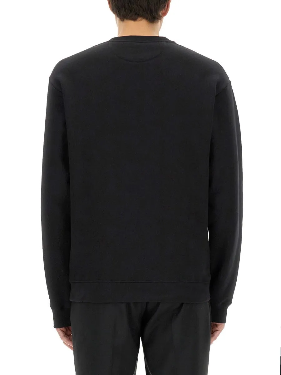 Valentino COTTON CREWNECK SWEATSHIRT WITH "CHEZ VALENTINO" PATCH sold by Siebentaschen product image thumbnail 3