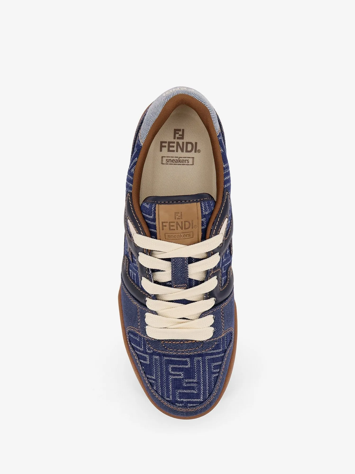 Fendi Fendi Match denim sneakers sold by Siebentaschen product image thumbnail 5