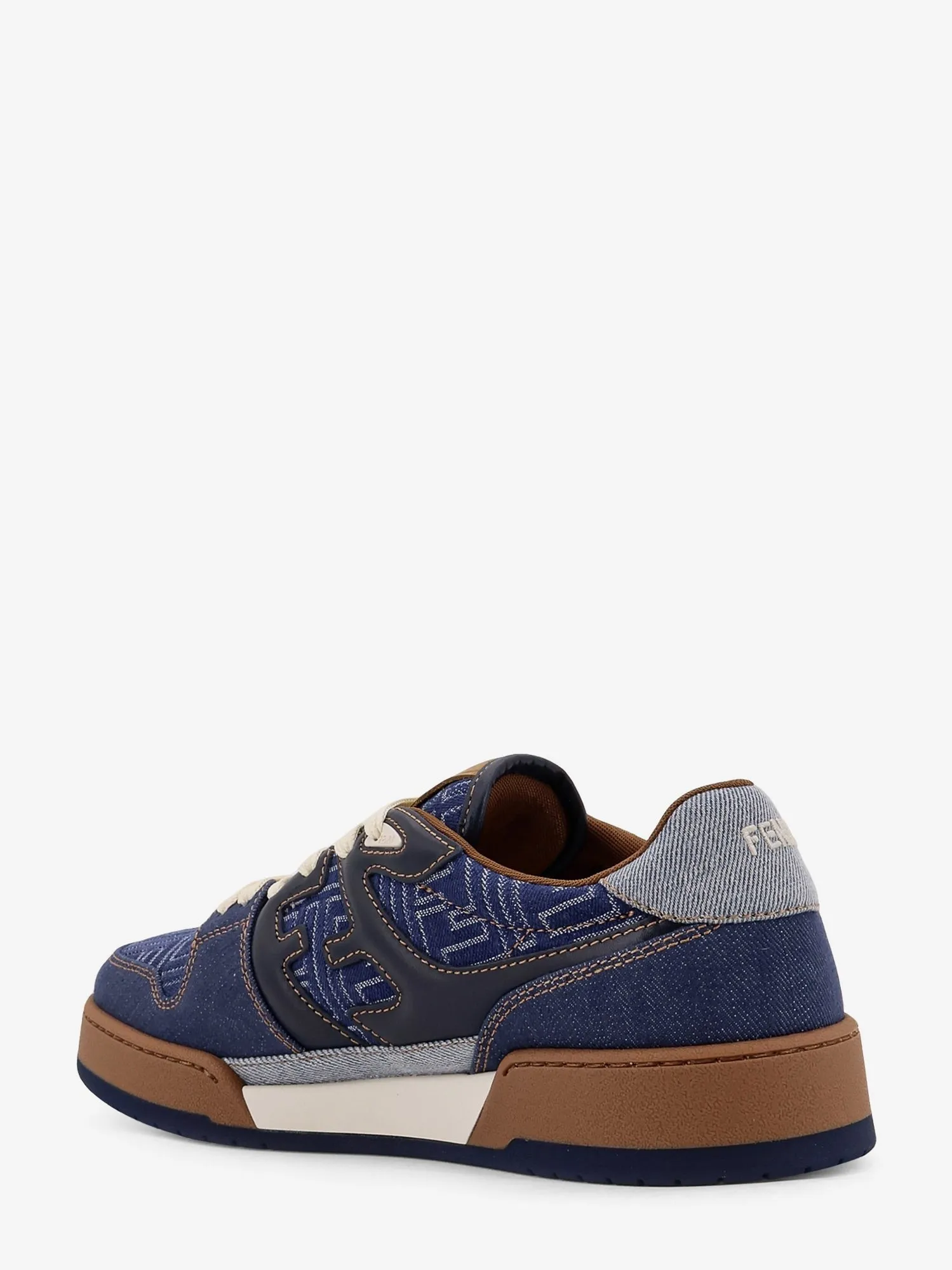 Fendi Fendi Match denim sneakers sold by Siebentaschen product image thumbnail 3