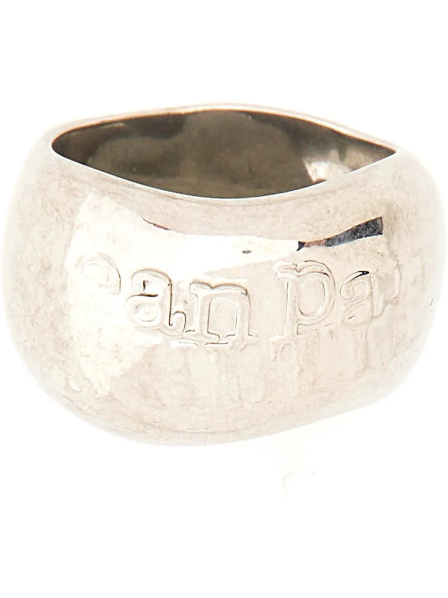 JEAN PAUL GAULTIER LOGO RING sold by Siebentaschen