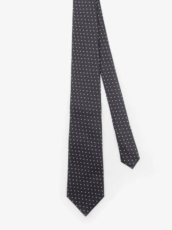 TOM FORD Silk tie with micro-fantasy sold by Siebentaschen
