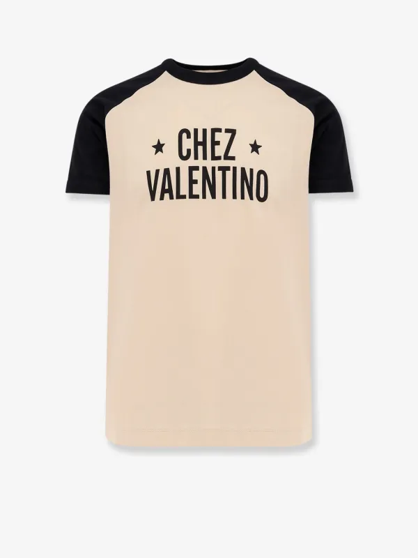 Valentino Chez Valentino cotton T-shirt sold by Siebentaschen