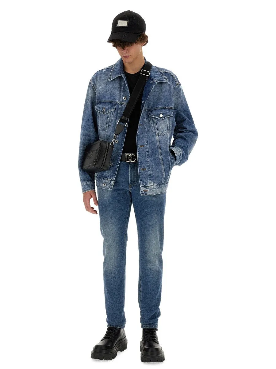 Dolce & Gabbana T-SHIRT WITH LOGO PLAQUE sold by Siebentaschen product image thumbnail 3