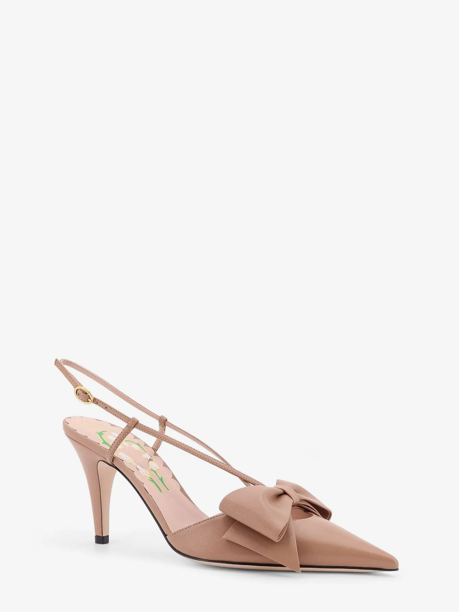 Valentino Garavani Bowow leather decolleté slingback sold by Siebentaschen product image thumbnail 2
