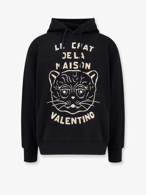 Valentino Le Chat de la Maison cotton sweatshirt sold by Siebentaschen