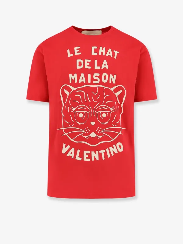 Valentino Le Chat de la Maison cotton T-shirt made by Valentino