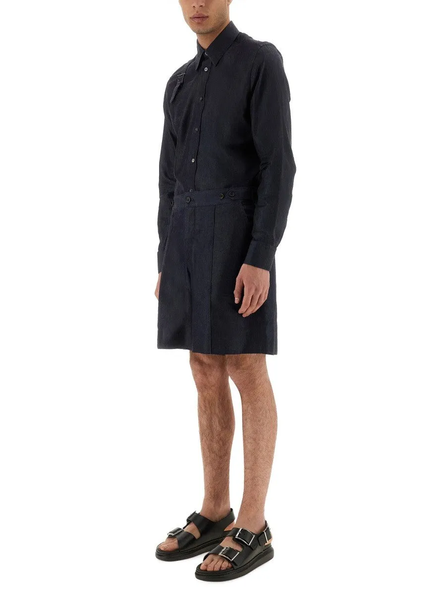 Alexander Mcqueen SHORT IN DENIM sold by Siebentaschen product image thumbnail 2