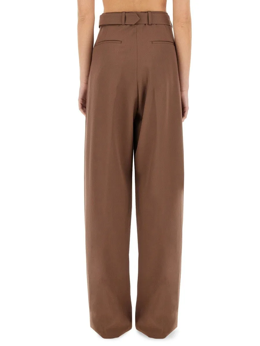 Dries Van Noten WIDE-LEG PANTS WITH BELT sold by Siebentaschen product image thumbnail 4