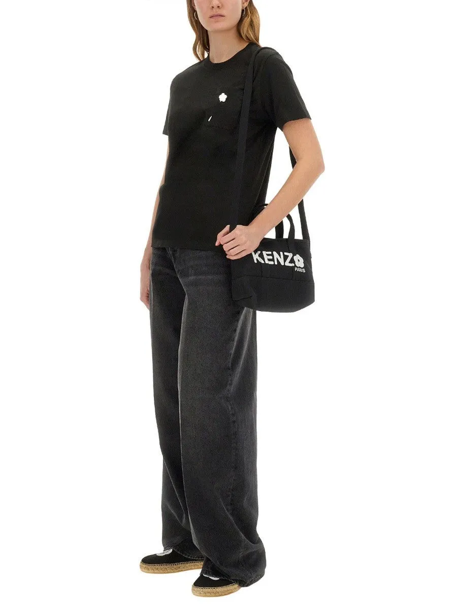 Kenzo "BOKE FLOWER PIN" T-SHIRT sold by Siebentaschen product image thumbnail 2