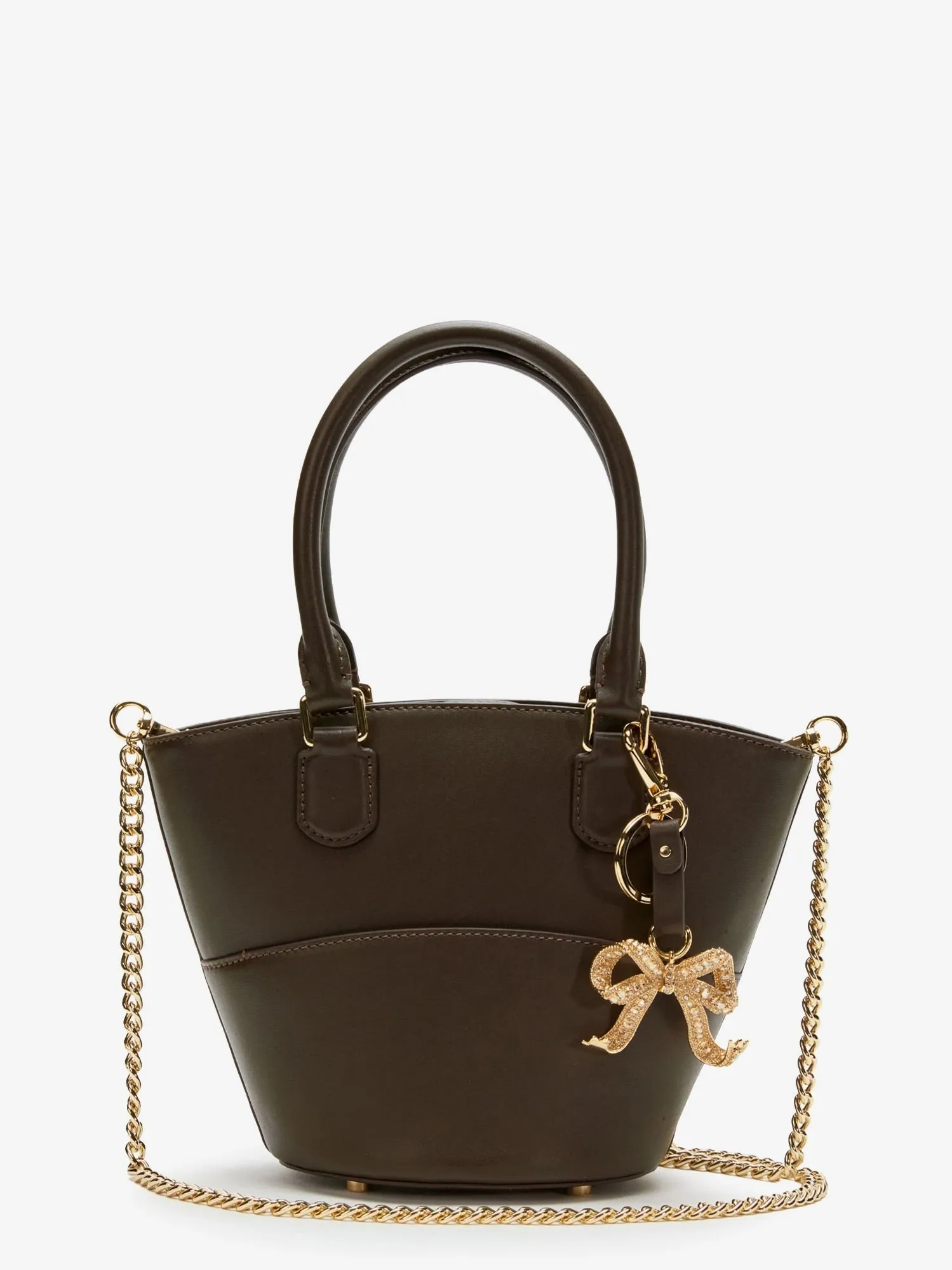 SELF PORTRAIT Leather shoulder bag with iconic charm sold by Siebentaschen product image thumbnail 3