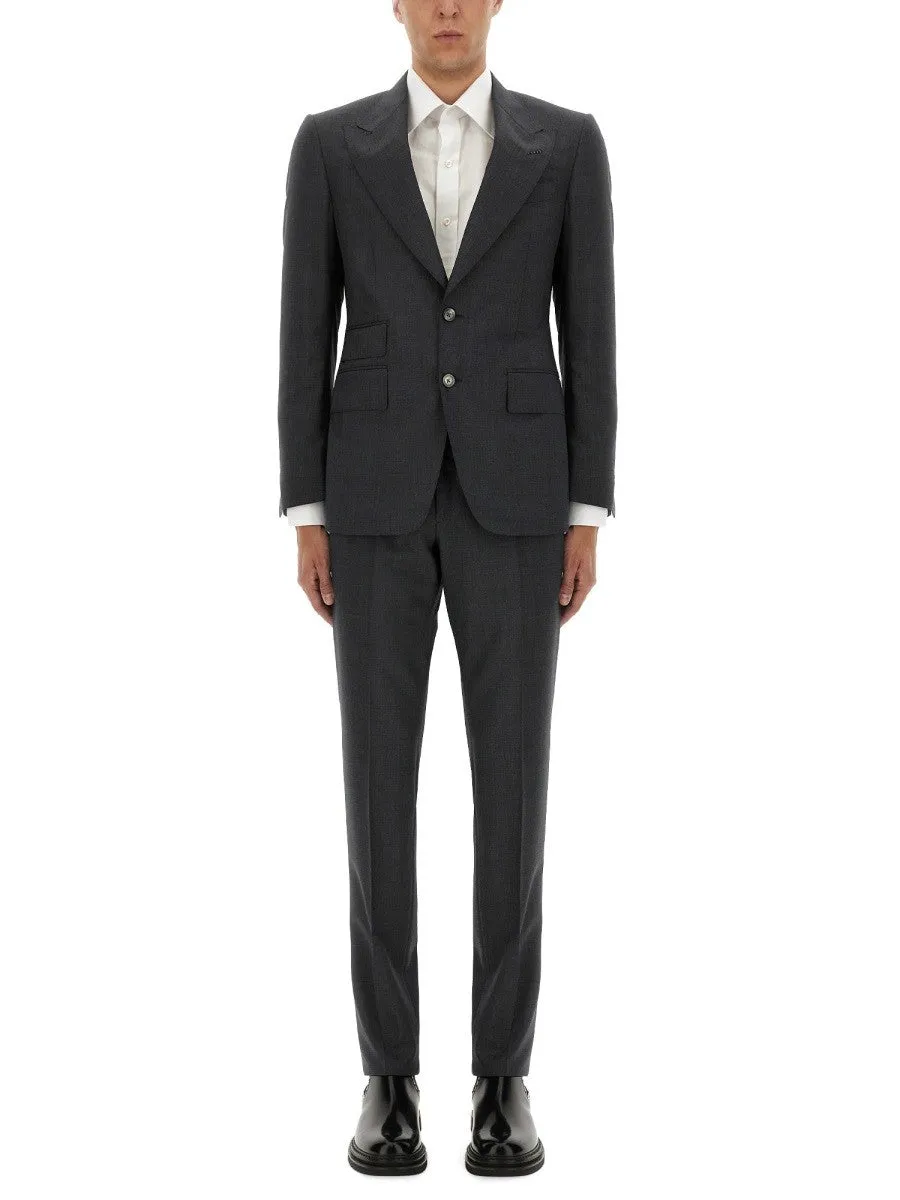 TOM FORD "GRAND OVERCHECK SHELTON" SUIT sold by Siebentaschen