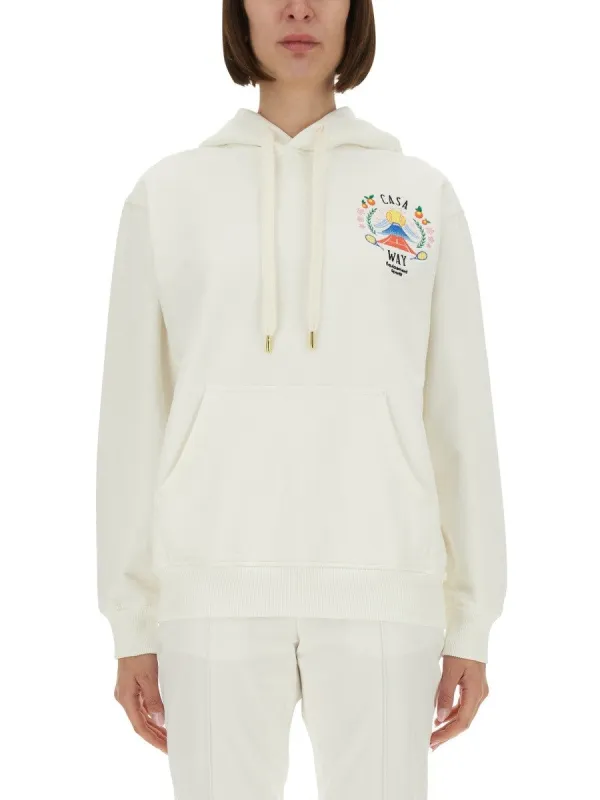 CASABLANCA "CASAWAY MOUNTAIN" SWEATSHIRT sold by Siebentaschen