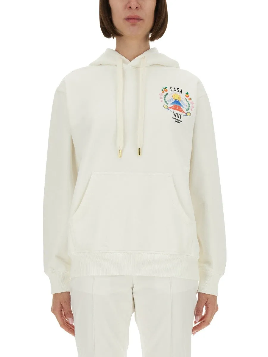 CASABLANCA "CASAWAY MOUNTAIN" SWEATSHIRT sold by Siebentaschen