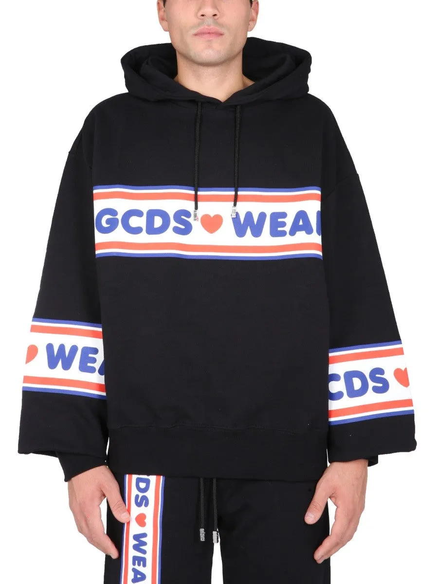 gcds "CUTE TAPE" LOGO SWEATSHIRT sold by Siebentaschen