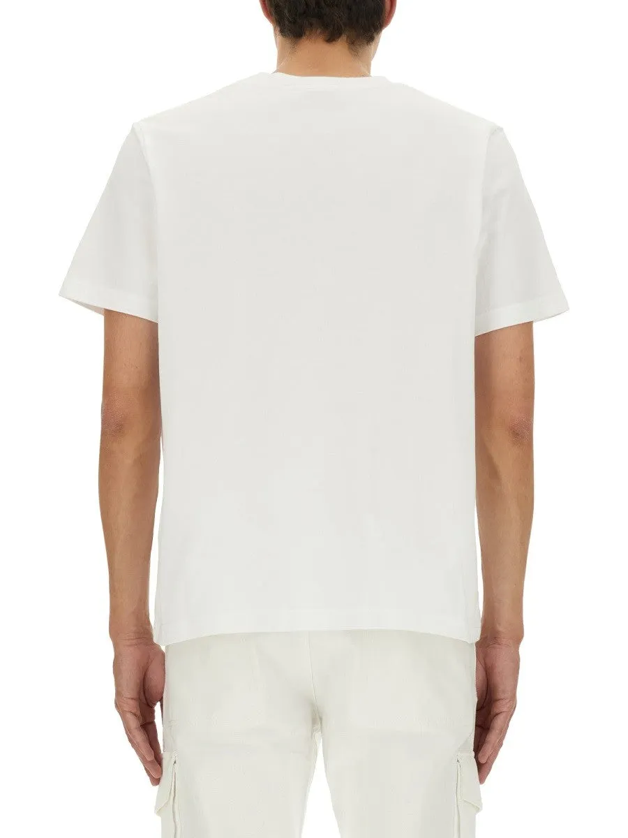 CASABLANCA T-SHIRT WITH PRINT sold by Siebentaschen