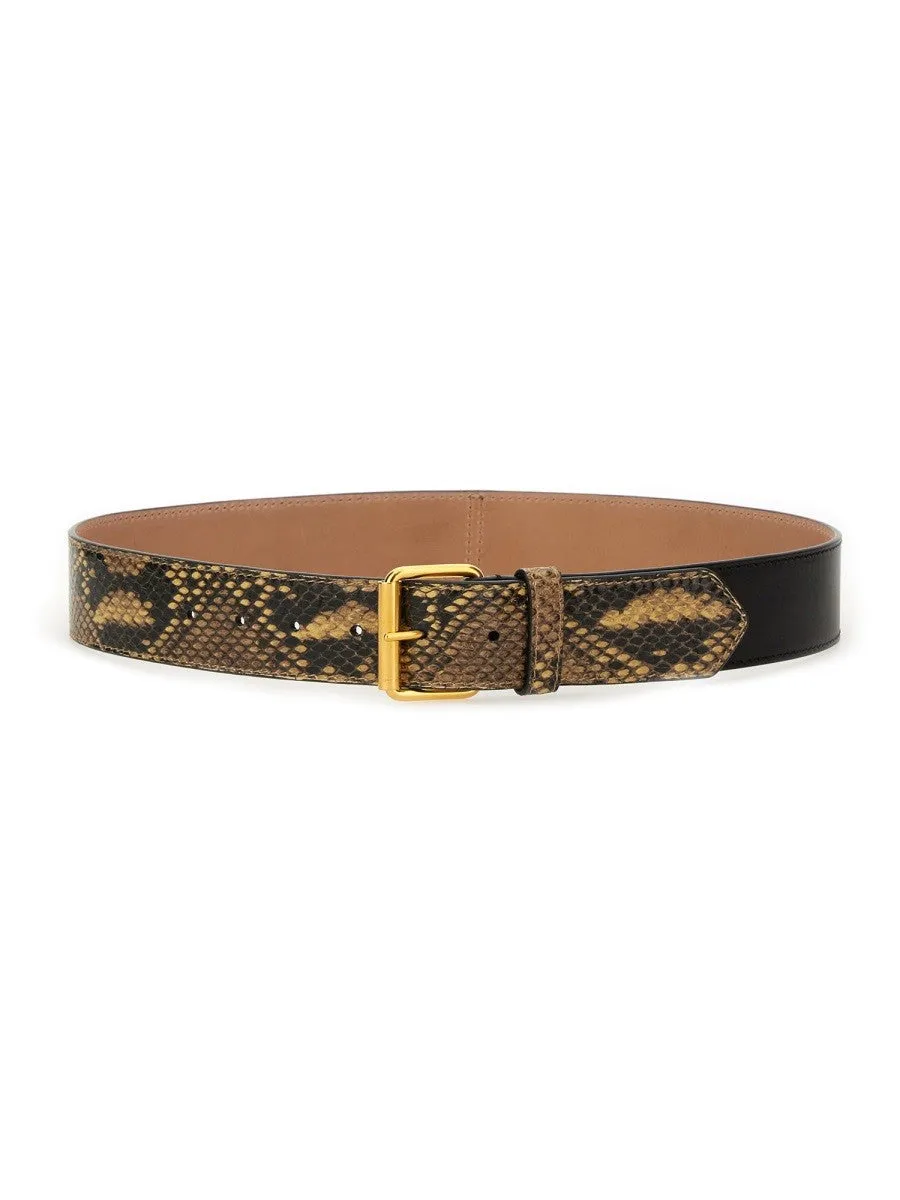 Dries Van Noten LEATHER BELT sold by Siebentaschen