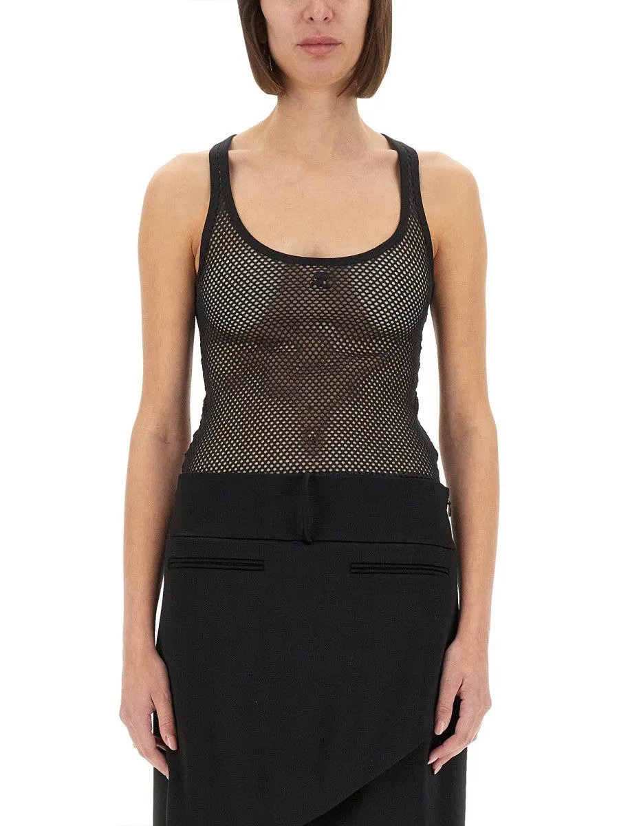COURREGES MESH TANK TOP sold by Siebentaschen