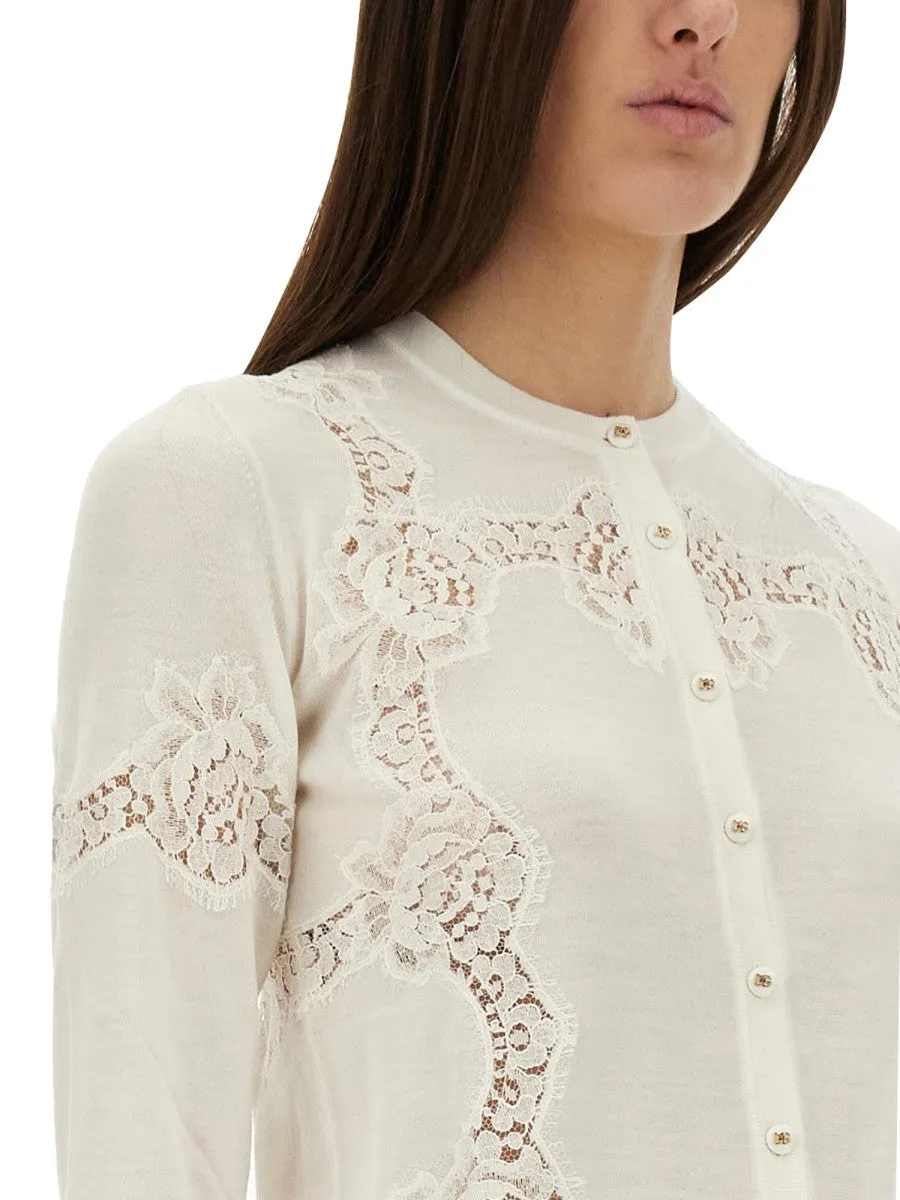 Dolce & Gabbana CASHMERE AND SILK CARDIGAN sold by Siebentaschen product image thumbnail 4