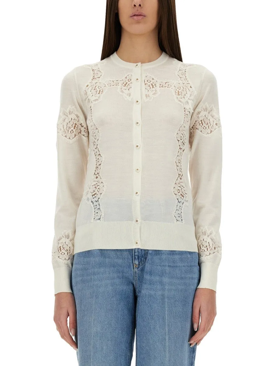 Dolce & Gabbana CASHMERE AND SILK CARDIGAN sold by Siebentaschen