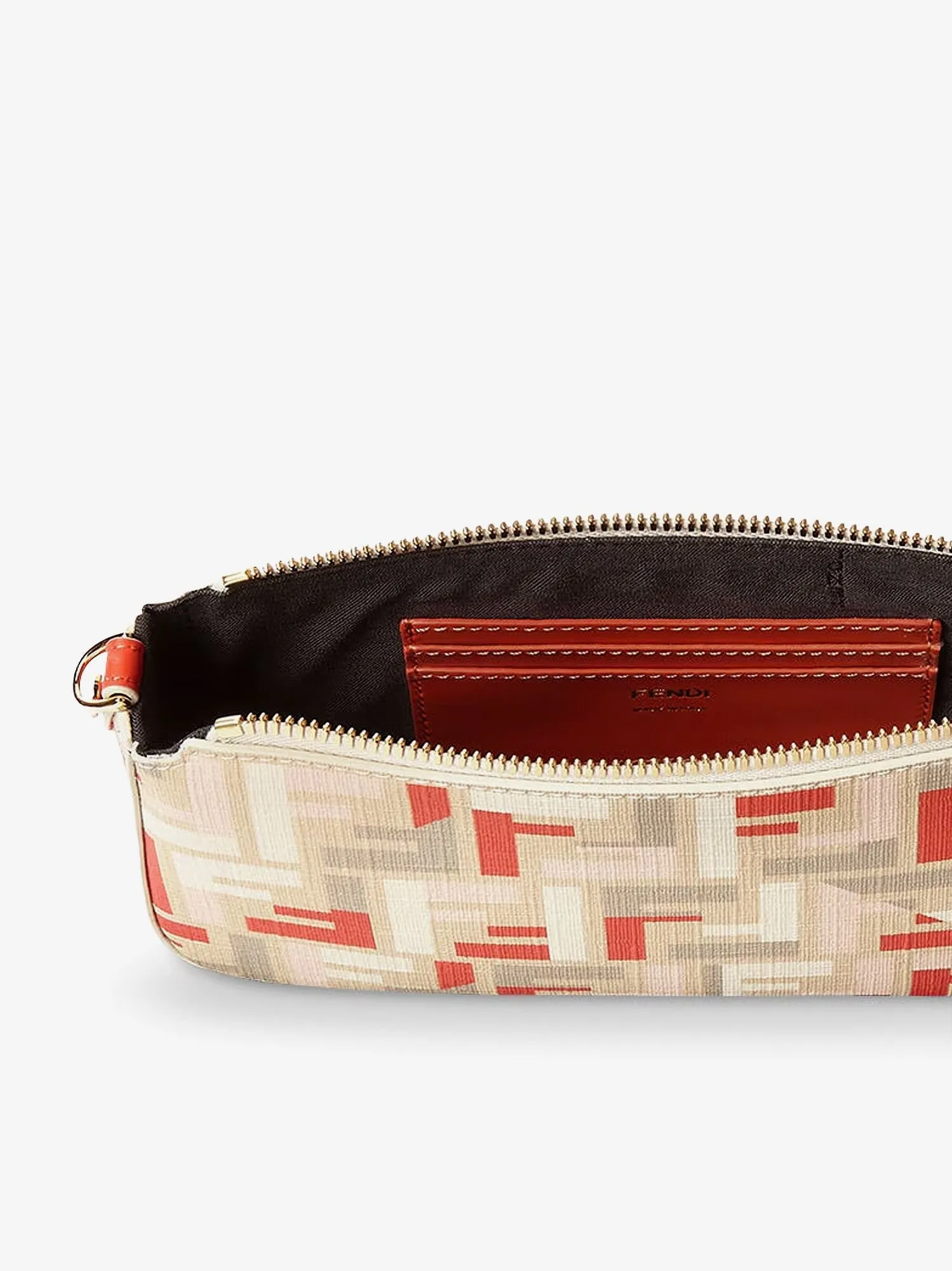 Fendi Pouch Baguette FF jacquard fabric shoulder bag sold by Siebentaschen product image thumbnail 5