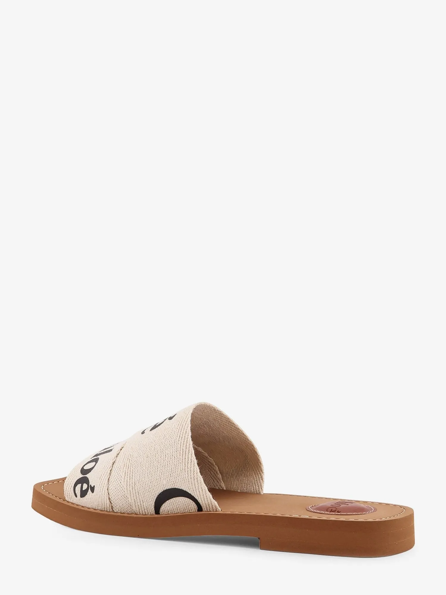 CHLOE' Woody linen flat sandals sold by Siebentaschen product image thumbnail 3