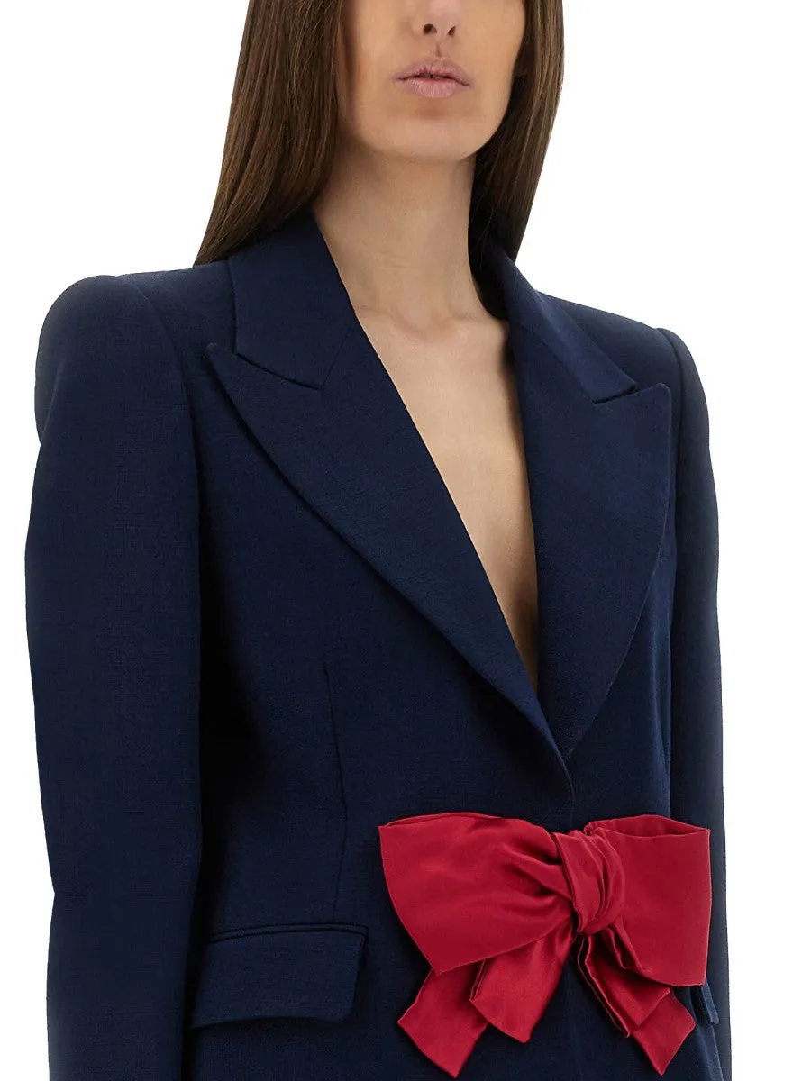 Valentino VISCOSE JACKET WITH BOW sold by Siebentaschen product image thumbnail 4