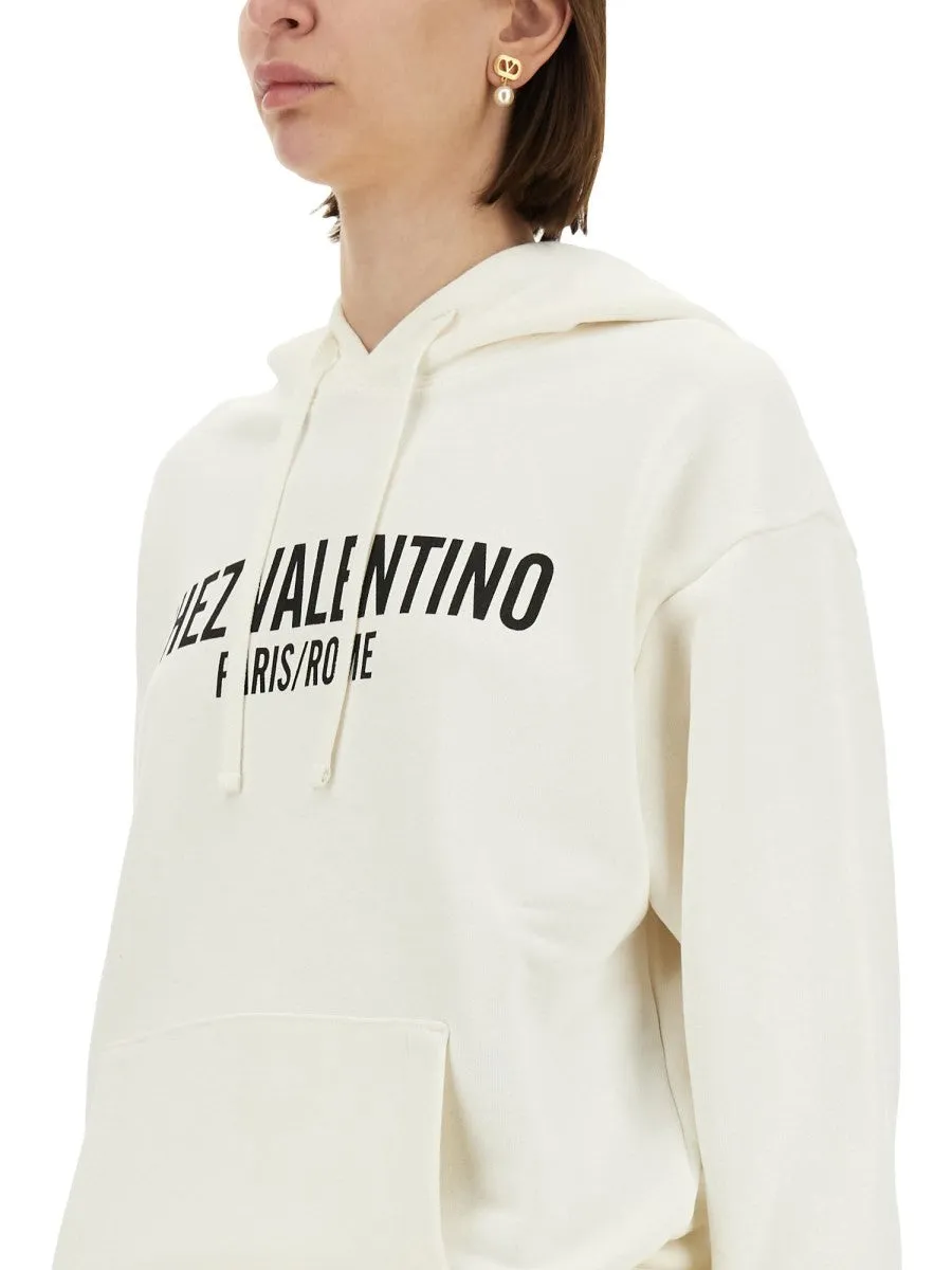 Valentino COTTON HOODIE WITH PRINT sold by Siebentaschen product image thumbnail 4
