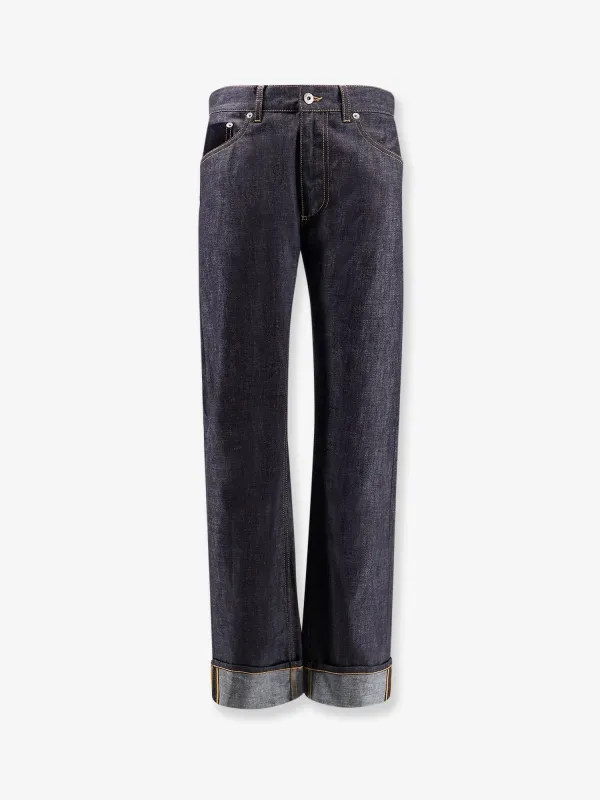 Bottega Veneta Turned up jeans with straight leg sold by Siebentaschen