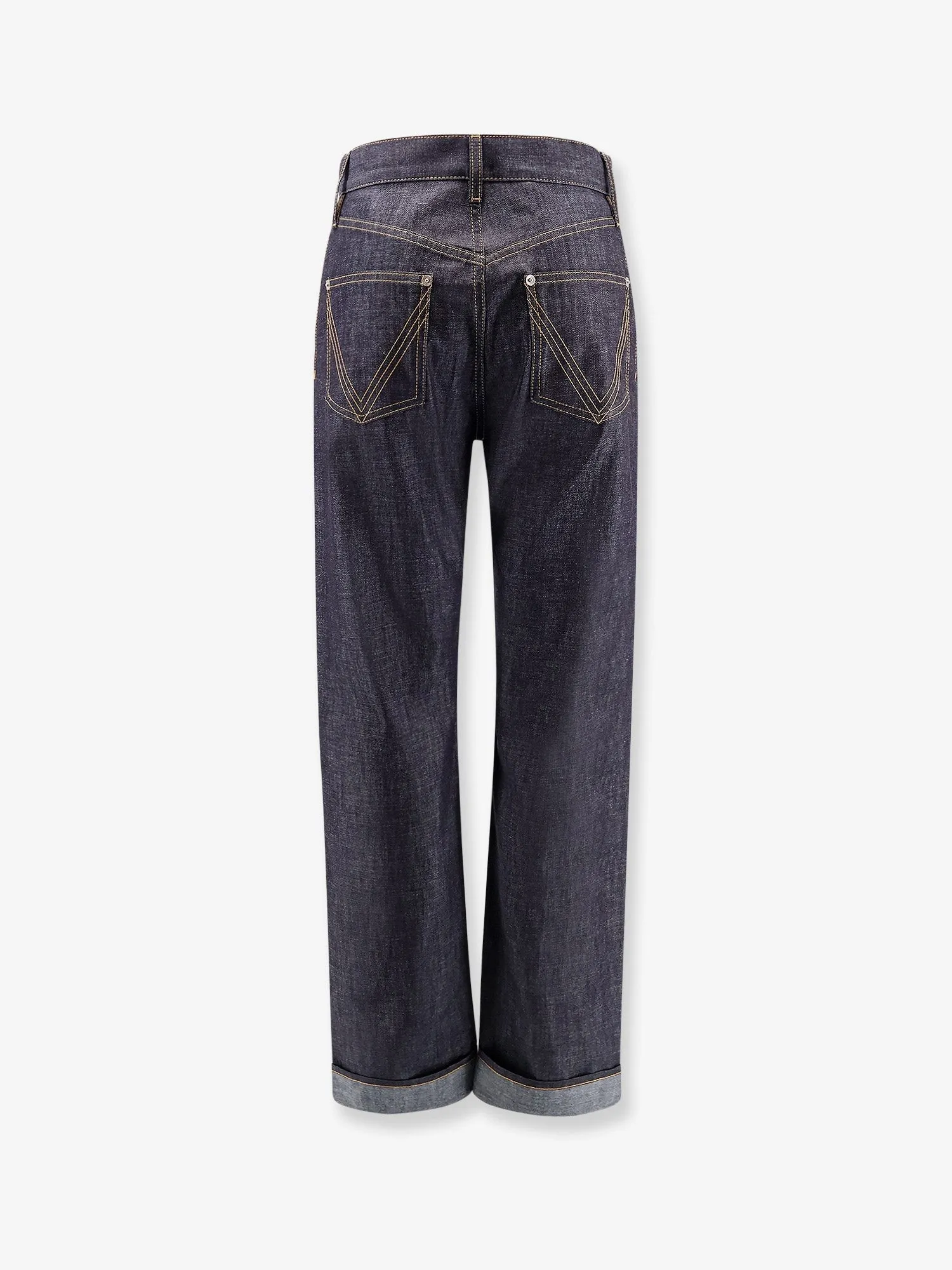 Bottega Veneta Turned up jeans with straight leg sold by Siebentaschen product image thumbnail 2