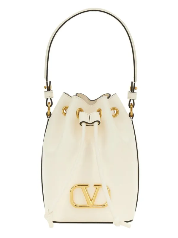 Valentino Garavani "VLOGO SINGATURE" MINI BUCKET BAG sold by Siebentaschen