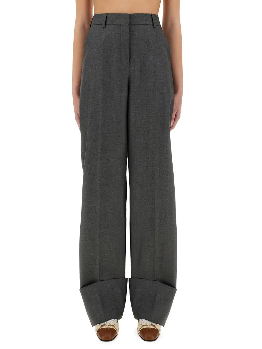 Valentino VIRGIN WOOL PANTS sold by Siebentaschen