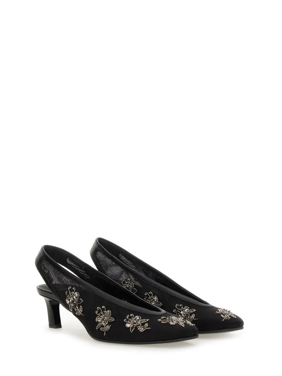 Fendi SLINGBACK WITH EMBROIDERY sold by Siebentaschen product image thumbnail 2