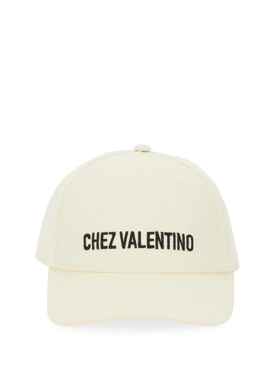 Valentino Garavani BASEBALL CAP WITH EMBROIDERY sold by Siebentaschen
