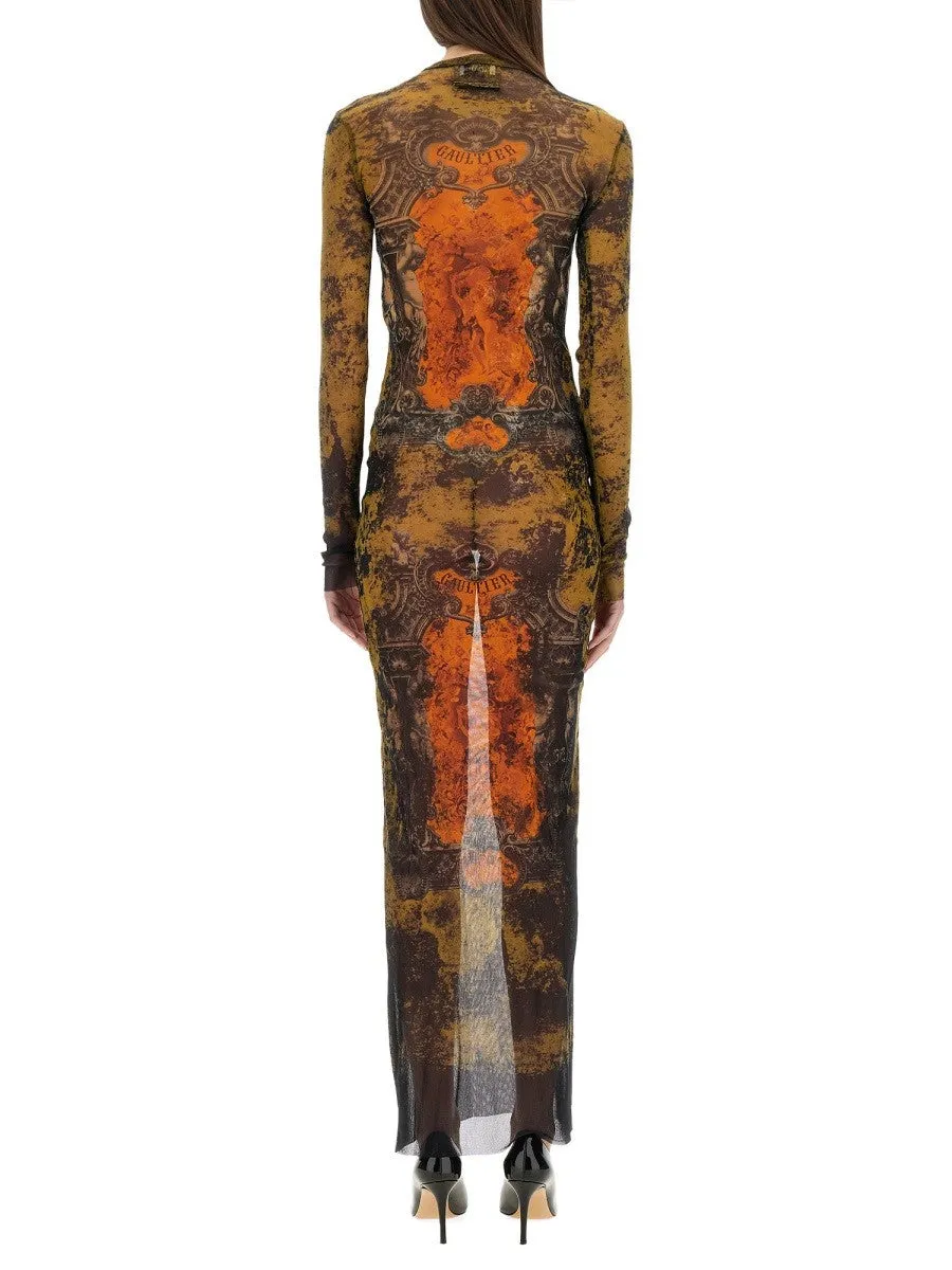 JEAN PAUL GAULTIER "MÉDAILLON" LONG DRESS sold by Siebentaschen product image thumbnail 3