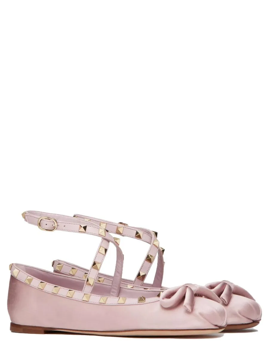 Valentino Garavani SATIN "ROCKSTUD" BALLERINA sold by Siebentaschen product image thumbnail 4
