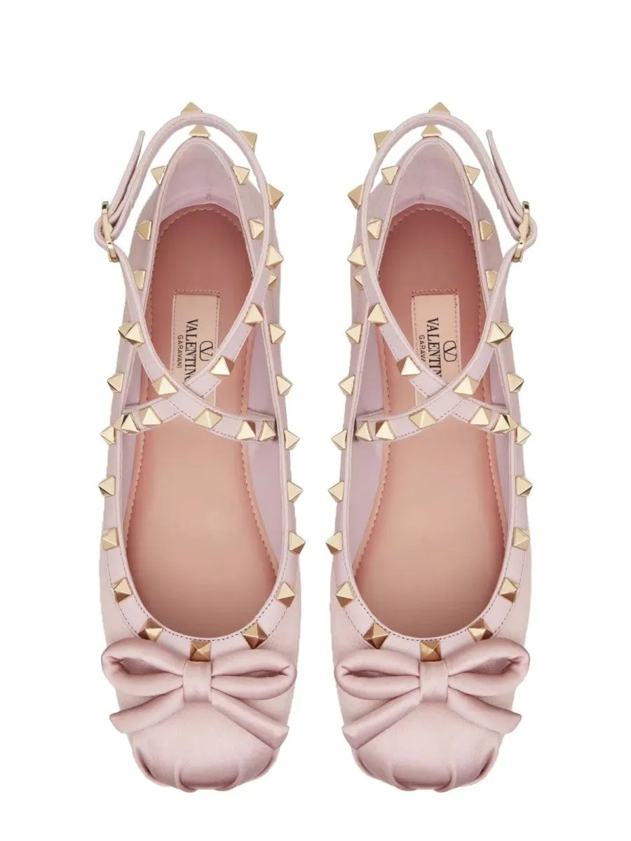 Valentino Garavani SATIN "ROCKSTUD" BALLERINA sold by Siebentaschen product image thumbnail 2