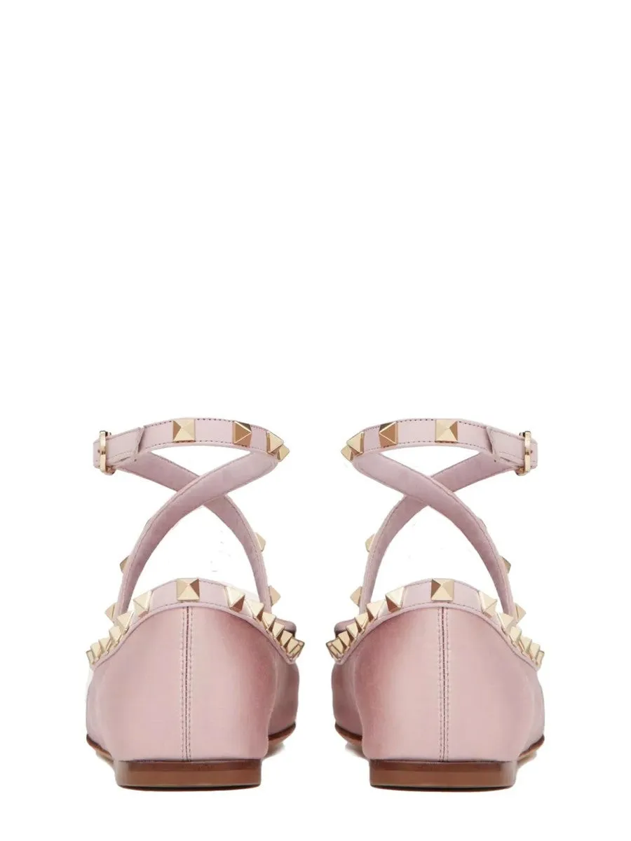 Valentino Garavani SATIN "ROCKSTUD" BALLERINA sold by Siebentaschen product image thumbnail 3