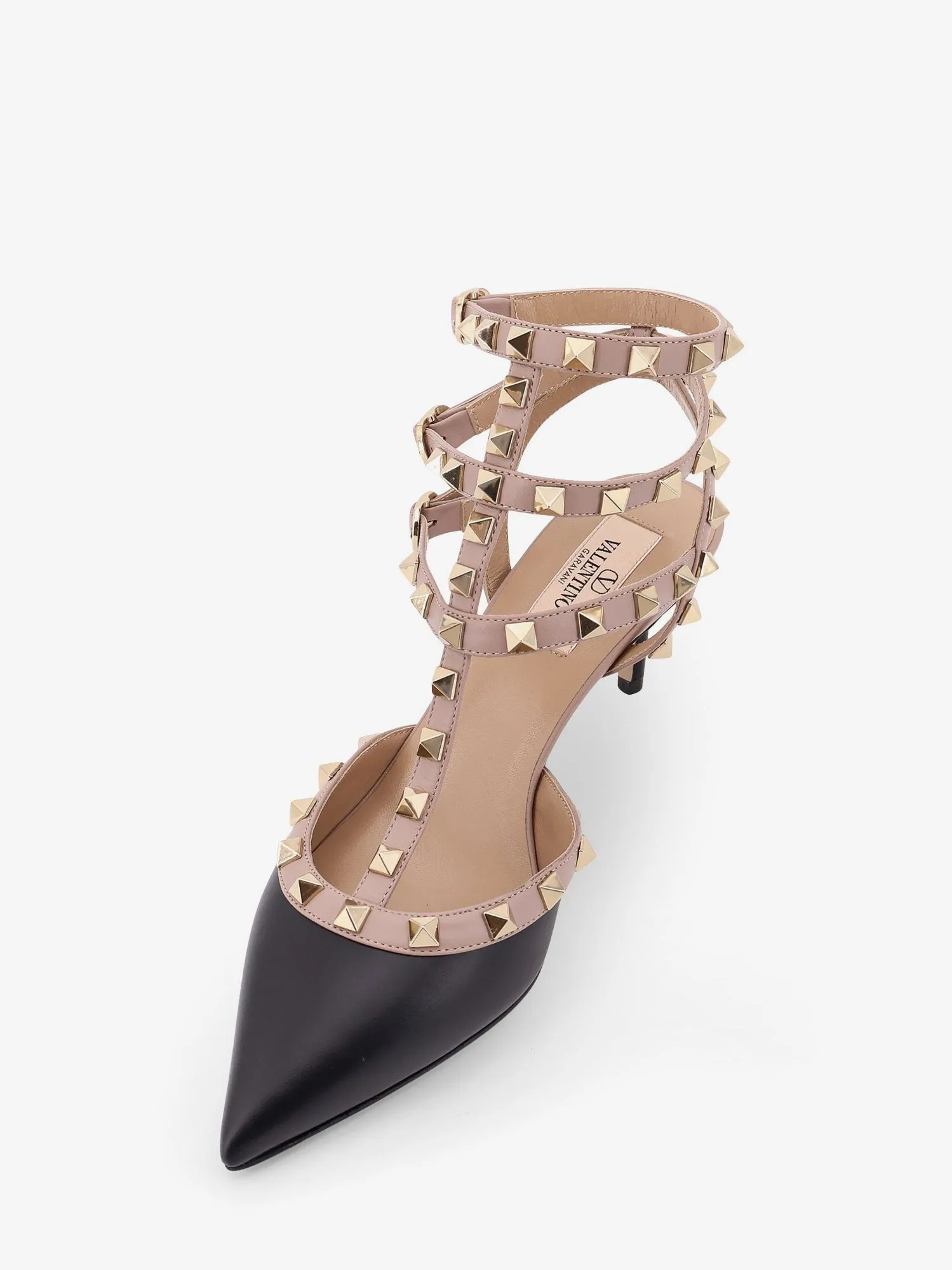 Valentino Garavani Rockstud leather decolleté slingback sold by Siebentaschen product image thumbnail 4