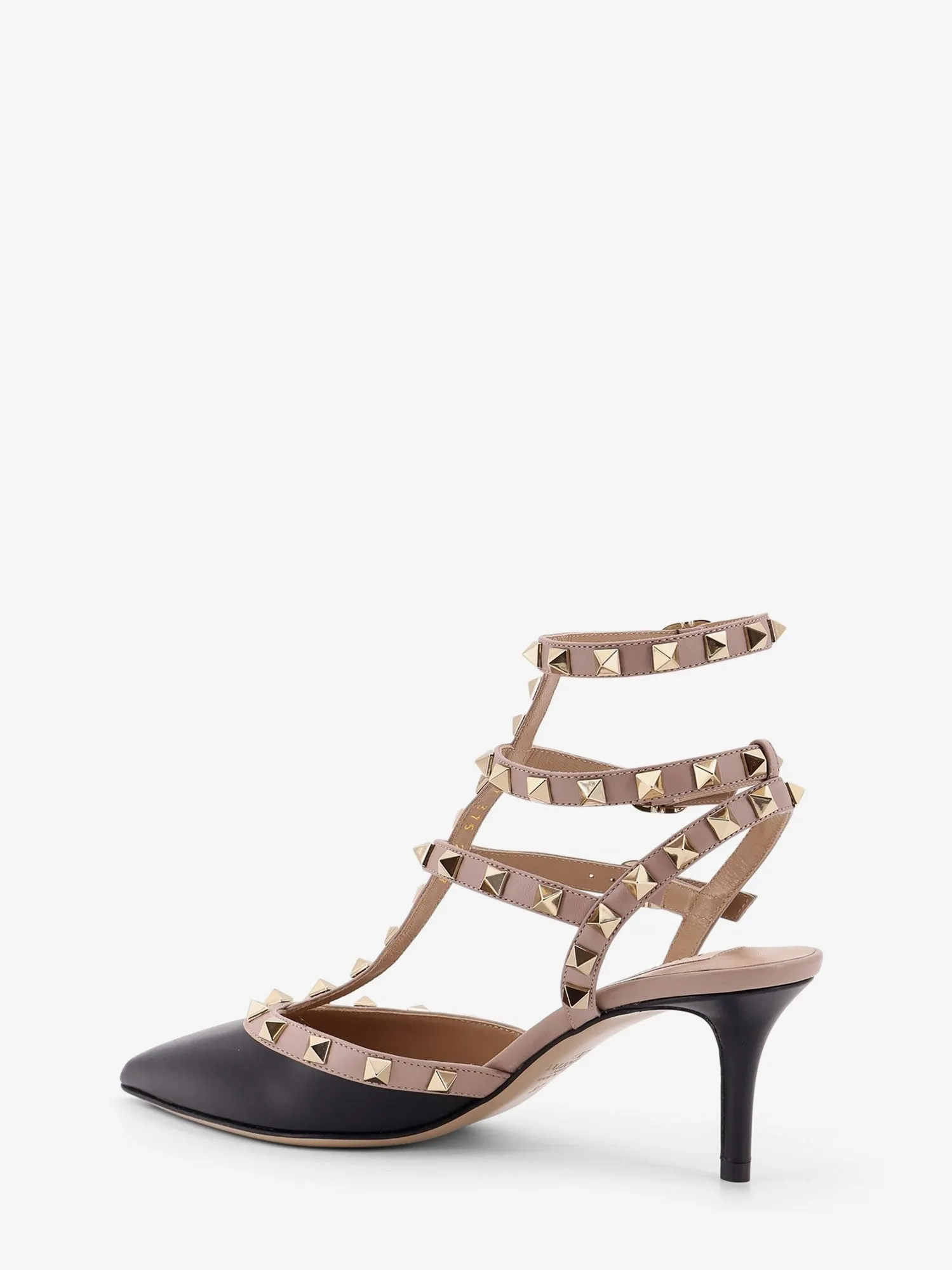 Valentino Garavani Rockstud leather decolleté slingback sold by Siebentaschen product image thumbnail 3