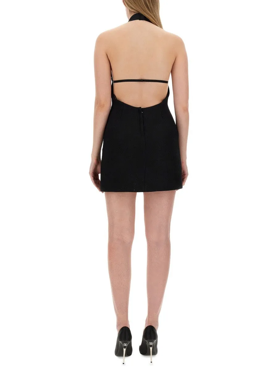 Dolce & Gabbana SHORT DRESS WITH NECKLINE ON BACK sold by Siebentaschen product image thumbnail 3