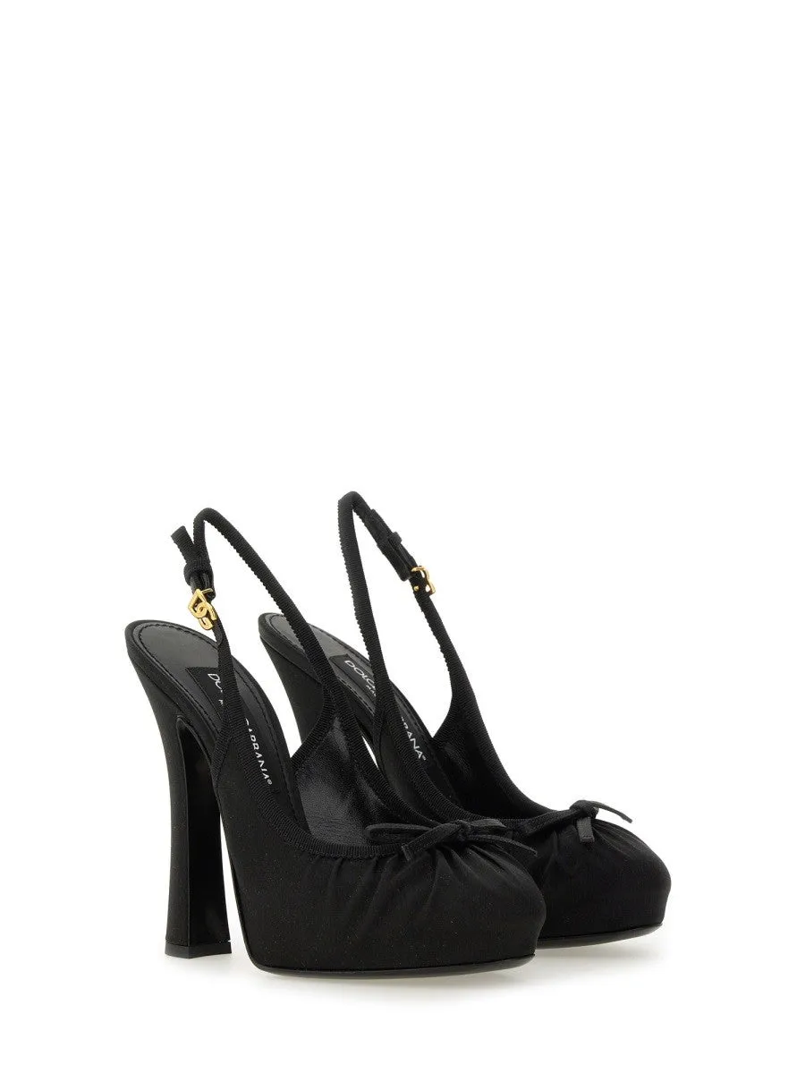 Dolce & Gabbana SATIN SLINGBACK sold by Siebentaschen product image thumbnail 2