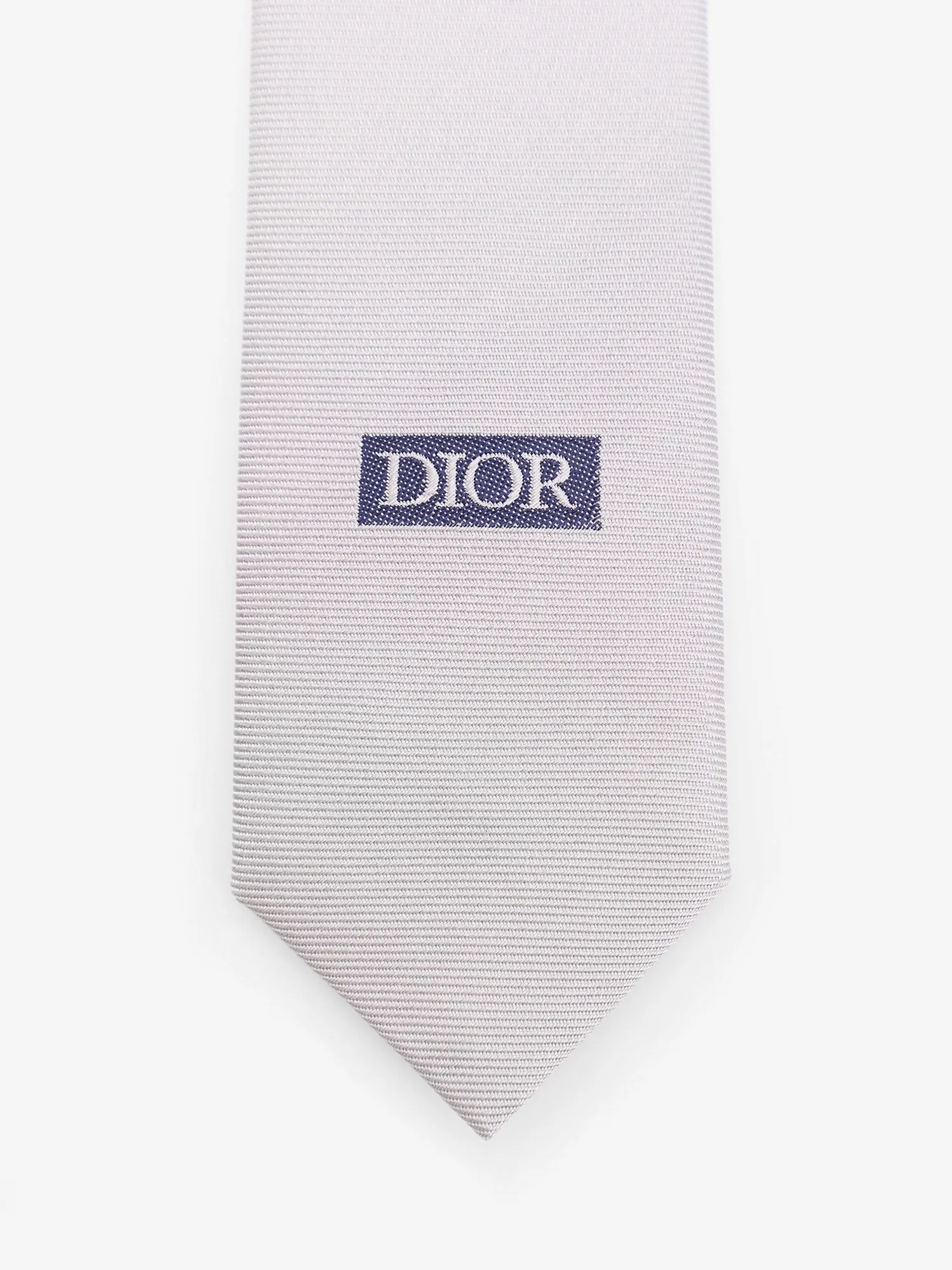 Dior Silk tie with embroidered logo monogram sold by Siebentaschen product image thumbnail 3